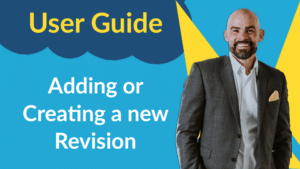 Creating a New Revision in Web Manuals user guide