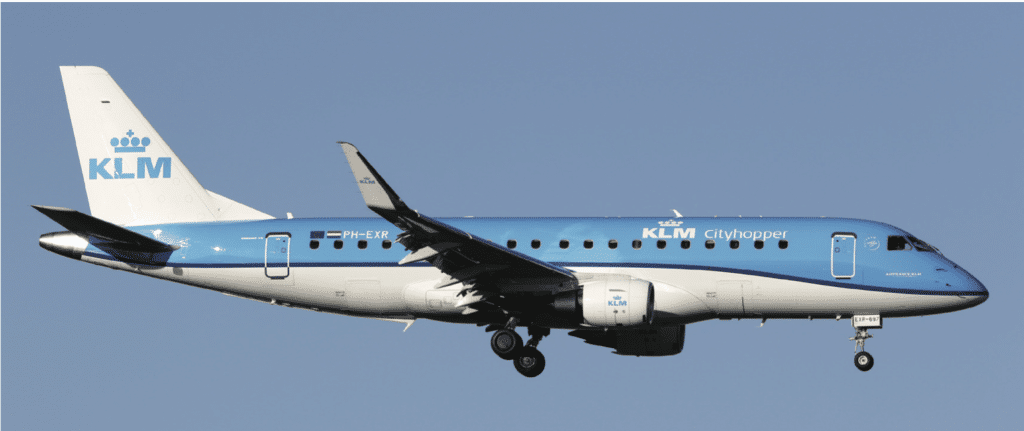 KLM Cityhopper Embraer ERJ-175