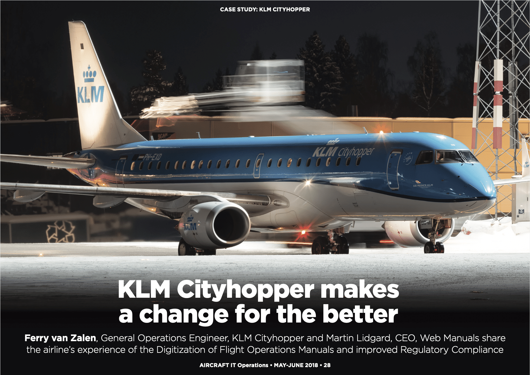 KLM Cityhopper Case Study Featured Image