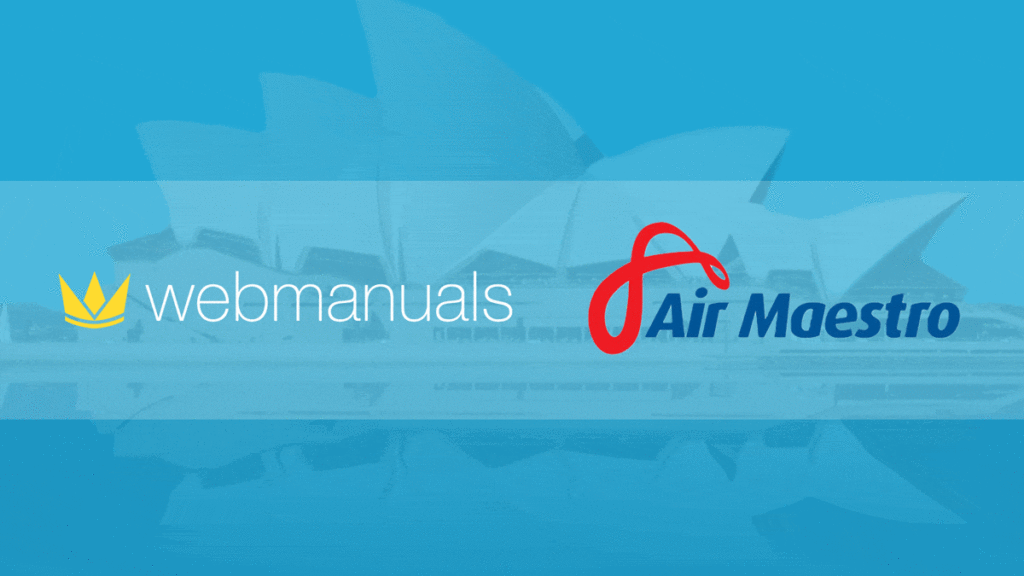 Web Manuals the document management system for aviation partners with Air Maestro