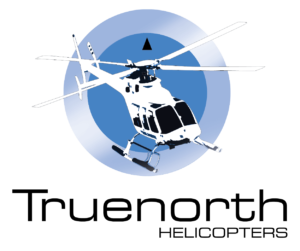 Truenorth Helicopters logo Charter and Air Work and Aerial crane
