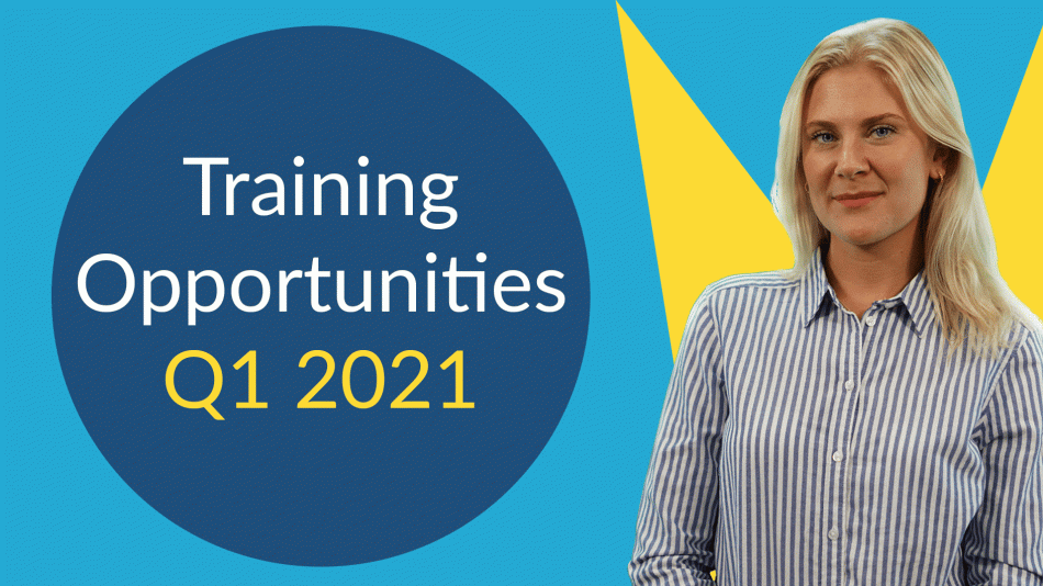 Web Manuals Training Opportunities Q1 2021