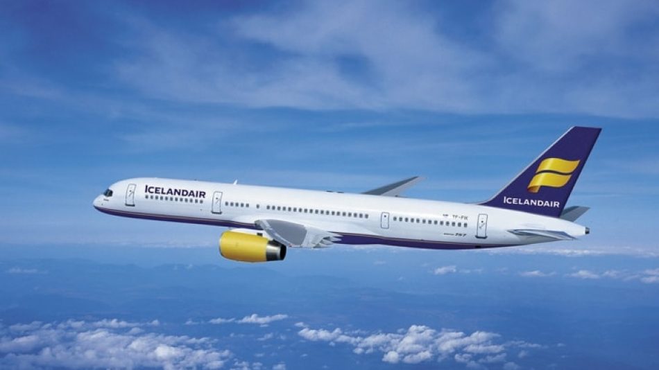 Icelandair Boeing 757 plane