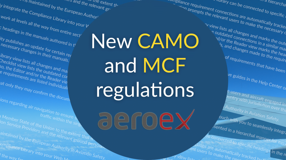 partner aeroex new regulations CAMO MCF